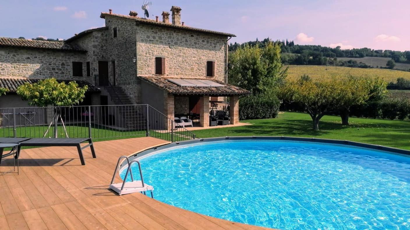 Agriturismo Villa Al Piano Todi Exteriör bild