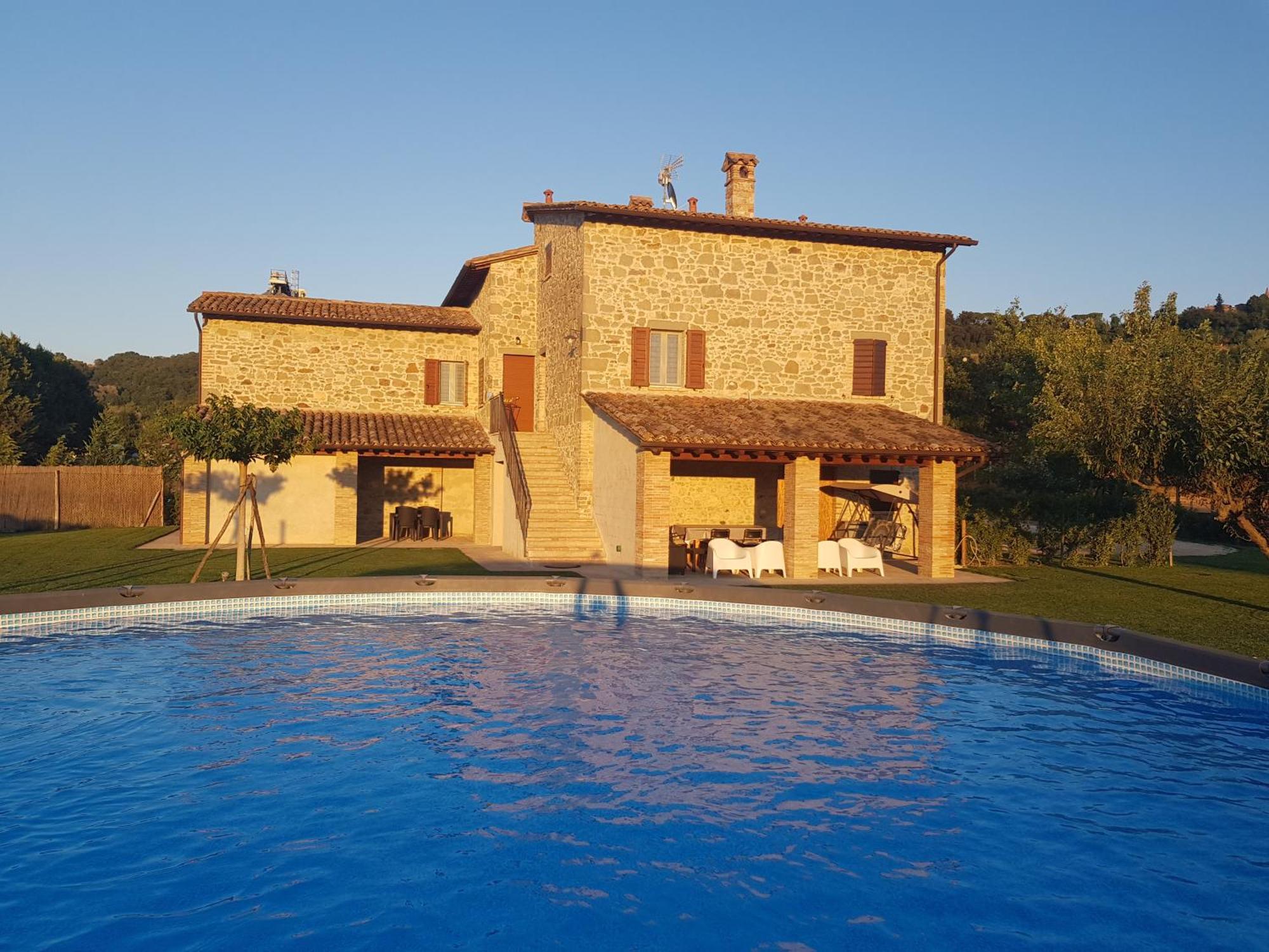 Agriturismo Villa Al Piano Todi Exteriör bild