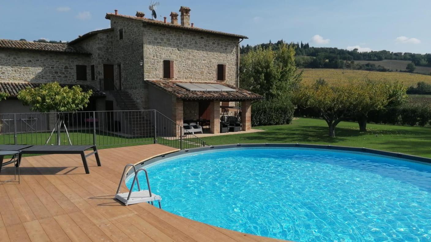 Agriturismo Villa Al Piano Todi Exteriör bild